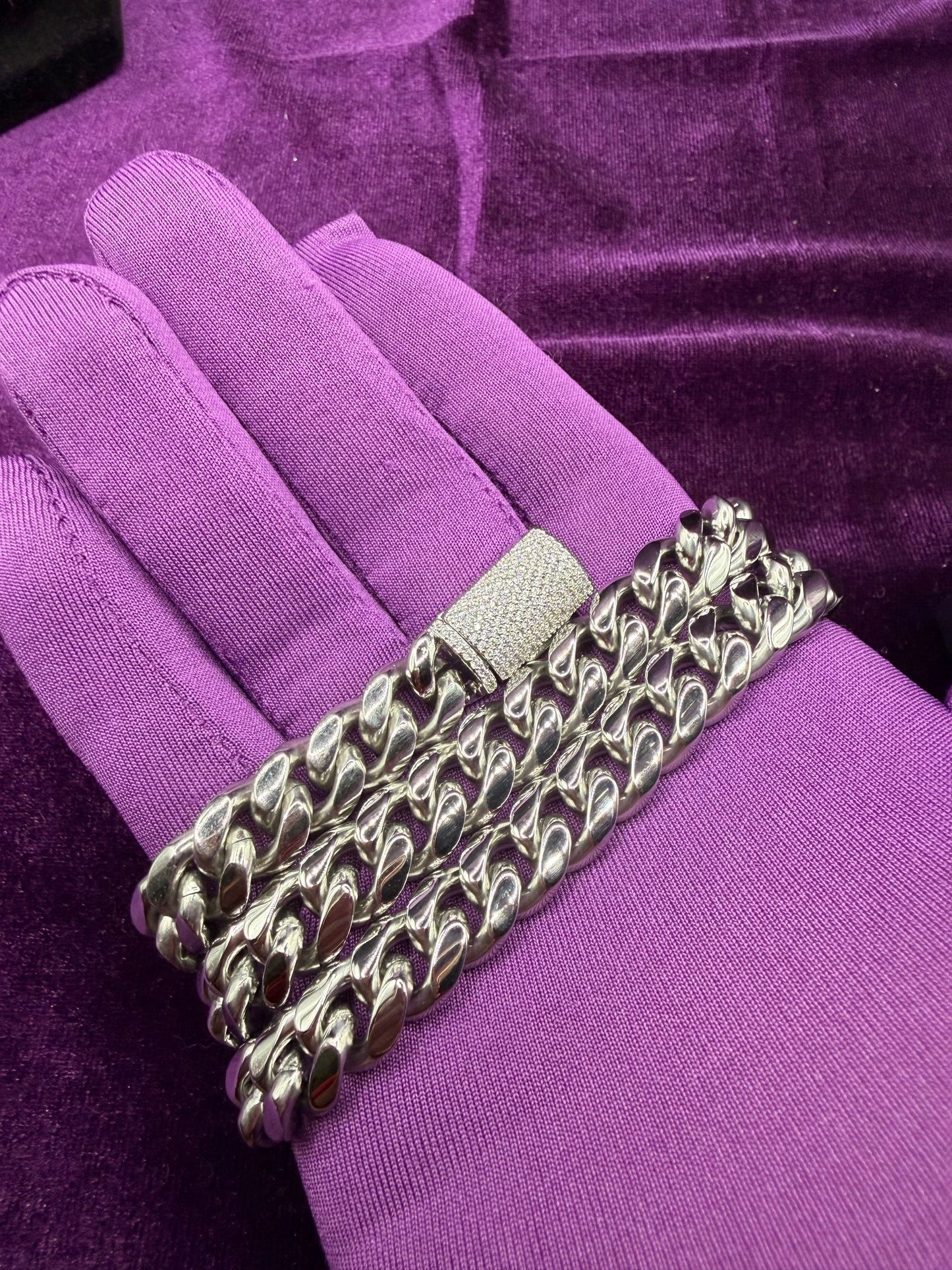 10mm Stainless Steel Cuban Link Chain